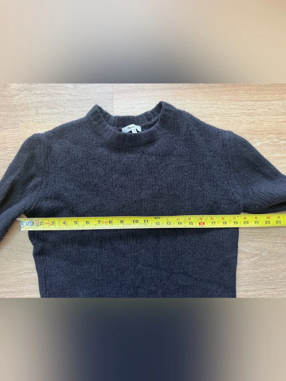 Madewell Men’s Bouclé Crewneck Sweater Size M